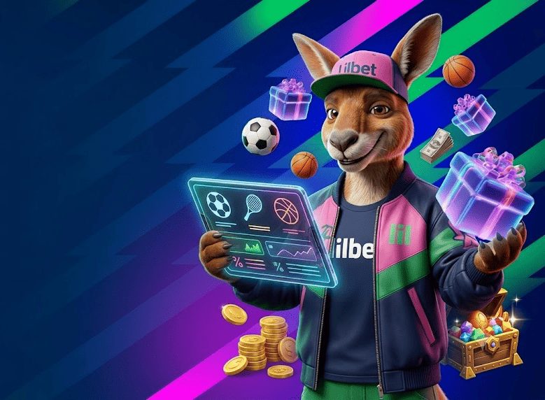 lilbet-এর নিজস্ব ছবি: হাতে উপহার, পাশে খেলার আইকন